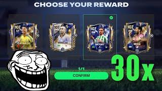 30x Subscribers Insane Extra Time Picks ! Funny Pack Opening #fcmobile