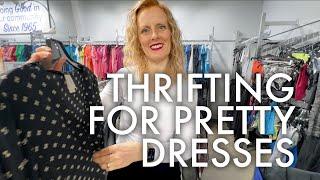 THRIFTING FOR DRESSES : THRIFT WITH ME