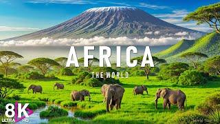 FLYING OVER AFRICA (8K UHD) - Relaxing Music Along With Beautiful Nature Videos(8K Video Ultra HD)