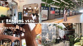 Bandung Vlog | Itinerary, Coffee shop, Factory Outlet di Bandung | Travelling Vlog with me 🫧