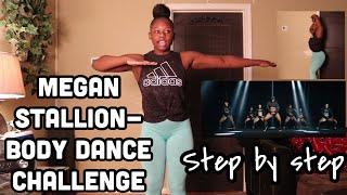 Megan Stallion- Body Dance Challenge (Tutorial) STEP BY STEP! #tiktok