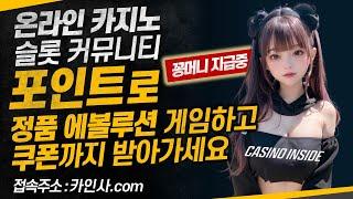 [슬롯실시간] 온라인 슬롯머신 커뮤니티 카지노인사이드 D1