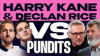 Harry Kane & Declan Rice Vs Pundits | How Should Gerrard, Scholes & Lampard Have Played