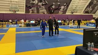 First black belt match in the GI IBJJF