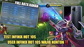 Infinix Hot 10s test ML || Setelah 1 tahun pemakaian Lag?? Frame drop?? - Mobile Legends