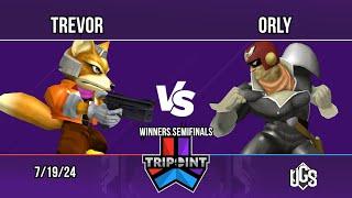 Tripoint Smash 243 - Winners Semifinals - Trevor(Fox) Vs. ORLY(Captain Falcon)