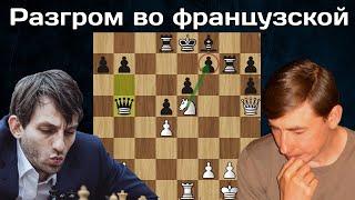 РАЗГРОМ в 17 ходов!  Александр Грищук  - Евгений Бареев   Шахматы