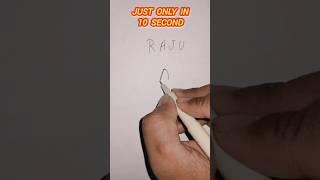 Only in 10 Second  Raju #design #viral #tattoo #share