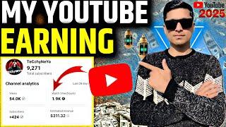 My Youtube Earning  ( Live Proof )