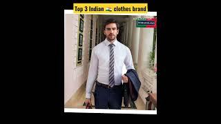 top 3 Indian  clothes brand || Indian  brand #indianbrand #allensolly #parkavenue #shortsvideo