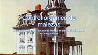 Control de malezas con métodos orgánicos