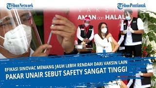 Efikasi Sinovac Memang Jauh Lebih Rendah dari Vaksin Lain, Pakar Unair Sebut Safety Sangat Tinggi