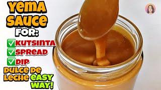 How to make DULCE DE LECHE EASY WAY!!! KUTSINTA DIP/YEMA DIP RECIPE/NEGOSYO IDEA