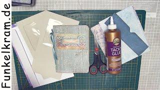 JunkJournal Schnipselbuch aus Briefumschlägen Tutorial