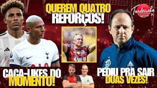 RICHARLISON E GEDSON FERNANDES: CAÇA-LIKES DE HOJE! | BAP QUER 4 JOGADORES! | CENI PEDIU PRA SAIR!