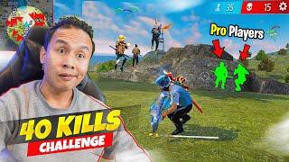 Extreme Lvl 40 Kills Challenge in High Master Rank  Tonde Gamer - Free Fire Max
