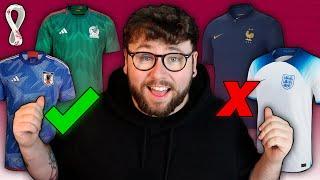 RANKING EVERY 2022 WORLD CUP HOME KIT!