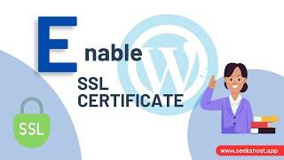 How to Enable SSL Certificate on SeekaHost.App