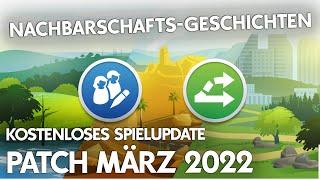 Patch-Day! Das ist NEU | Die Sims 4 Spielupdate mit Nachbarschafts-Geschichten Feature!