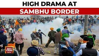 Farmer Protest Delhi March: Tear Gas Used At Shambhu Border As Protests Resume | India Today