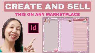 Design A Cute Printable Planner For Kids in Indesign + Freebie