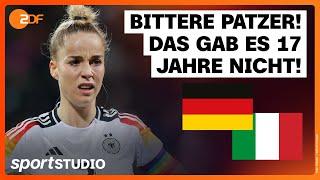 Deutschland – Italien Highlights | Frauen-Länderspiel | sportstudio