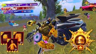  NEW BEST AGRESSIVE RUSH GAMEPLAY with/ BAPE OUTFIT  Pubg Mobile