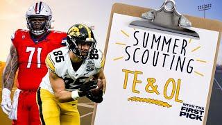 Summer Scouting: Ranking the Top 5 Tight Ends and O-Linemen in the 2025 NFL Draft class