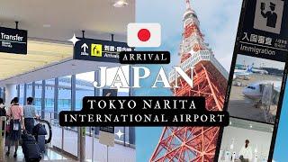 2024 Tokyo Narita Airport T1 Arrival, Immigration, Customs, Train - Enter Japan