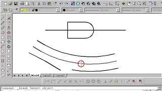 Autocad 13 - Comando Break