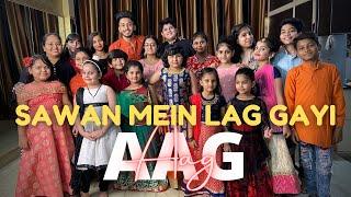 Dance with Kids | Sawan Mein Lag Gayi Aag | Ankush Pandey Choreography | Online and Offline Classes