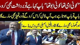 Qadir Patel Blunt Speech Regarding PTI In National Assembly | Fiery Speech By Patel | GNN