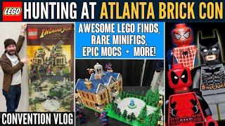 VLOG: Hunting for RARE LEGO at Atlanta Brick Con 2025 (Marvel, DC, and MORE!)