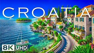 Wonders of Croatia | Discover Croatia's Island Paradises and Historic Cities | Travel Video 8K