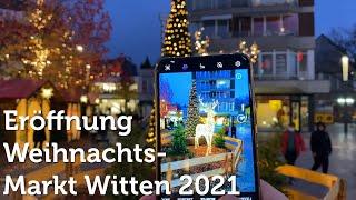 Weihnachtsmarkt Witten 2021 - Eröffnung mit den Posaunenchor Bommern