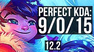 NUNU & WILLUMP vs EKKO (MID) | 9/0/15, Rank 1 Nunu, Legendary | EUW Challenger | 12.2