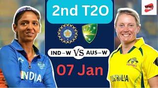 India W Vs Australia W 2nd T20 Full Match Highlights 2024   Ind Vs AUS Women T20 highlights 07Jan