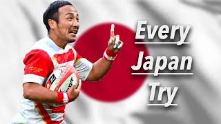 Every Japan Rugby Try Since the 2019 Rugby World Cup