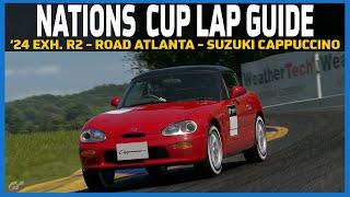 Gran Turismo 7 Nations Cup Lap Guide - Road Atlanta - Suzuki Cappuccino