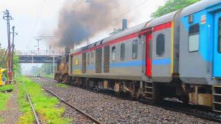 WDM3A ALCo Chugging Melody : Guwahati - Jorhat Jan Shatabdi Express | Abhinav LHB