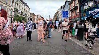 CARDIFF City Centre (SATURDAY EVENING) Walking Tour