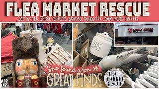 THRIFT WITH ME FOR HOME DECOR FINDS TO FILL THE STORE! RESALE THRIFTING 2024