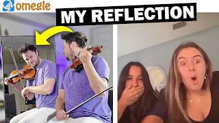 Pranking Strangers With a FAKE Reflection