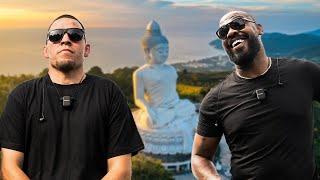 Nate Diaz links with Jon Jones in Thailand