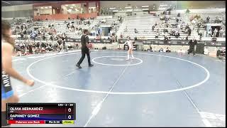 2024 U15 U.S. Marine Corps Women’s Nationals: Daphney Gomez vs Olivia Hernandez: 39 kg Best 2-3