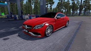 [ETS 2 Mod] Mercedes Benz C63S AMG Coupe v1.1 | Euro Truck Simulator 2 (1.32.x)