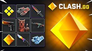 I GOT FULL GEMS ON MY INVENTORY! (ClashGG Promo Code 2024)