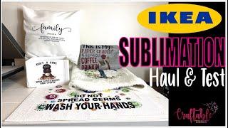 IKEA SUBLIMATION HAUL | SUBLIMATE BATH MATS, RUGS, STORAGE BINS, BLANKETS & PILLOWS