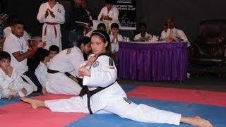 Neetu Chandra First Bollywood Actor To get Taekwondo Black Belt!