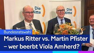 Bundesratswahl: Markus Ritter gegen Martin Pfister – wer beerbt Viola Amherd?